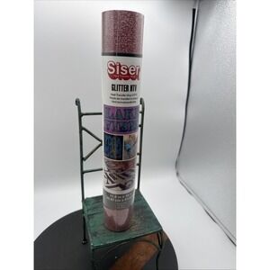 Siser® Glitter Heat Transfer Vinyl: Rose Gold, 11.8 x 36 inches NIP
